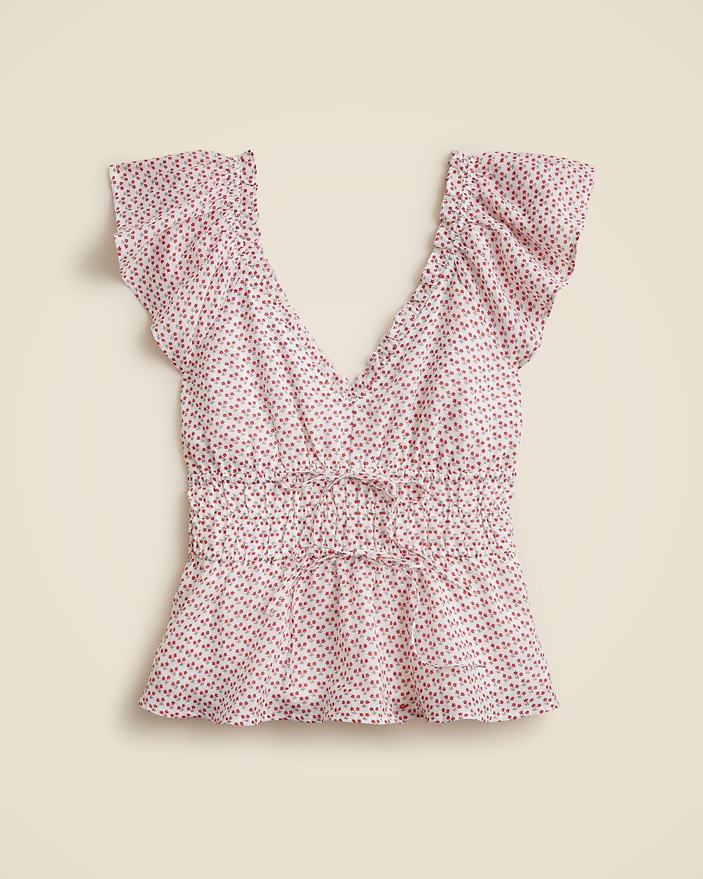 Palermo top in ramie | J. Crew US