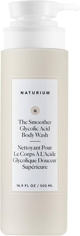 Naturium The Smoother Glycolic Acid Body Wash, 16.9 fl oz | Amazon (US)
