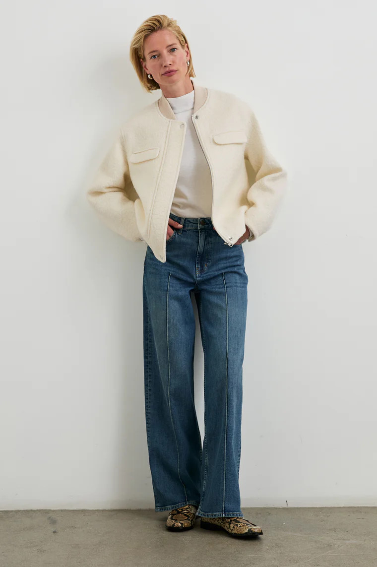 KINSLEY JACKET - IVORY | Rails