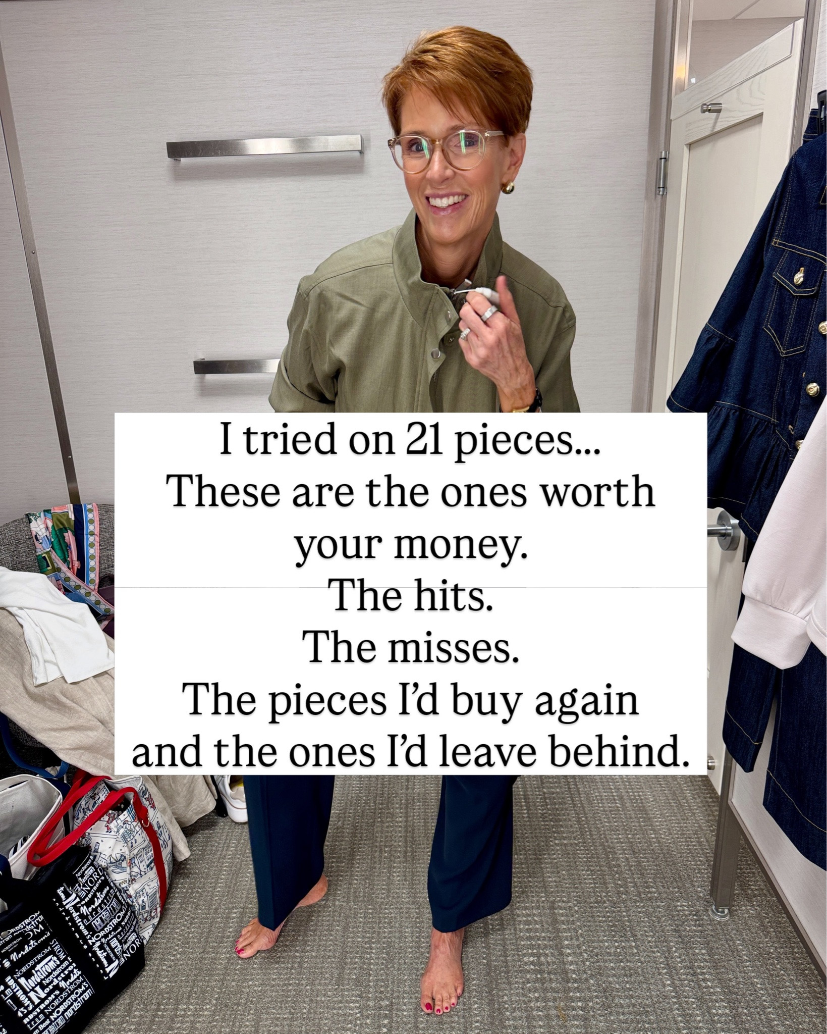 When there are hundreds of pieces to choose from, knowing what not to buy is just as valuable as knowing what to add to your cart.

Want the links sent to you? Comment SHOP and I’ll DM them!

After trying on 21 pieces in the fitting room, these are the styles I’d confidently recommend—and one that I’d personally leave behind. 

My goal isn’t to tell you to buy everything. It’s to help you spend your wardrobe budget on the pieces you’ll actually reach for again and again.
Which slide surprised you the most? 
Tell me below.

If you have a shopping trip planned this week, save this carousel so you have it with you, share it with a friend who’s shopping the sale, and tap the link in my bio to shop every piece I recommend before the most popular sizes are gone.

#ClassicStyle #WardrobeEssentials #WomenOver40Style #TimelessFashion #CapsuleWardrobe

#LTKootd #LTKOver40 #LTKTall