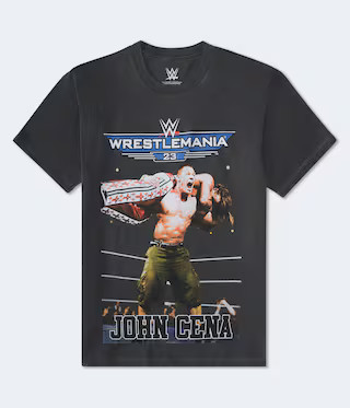 WrestleMania 23 John Cena Relaxed Graphic Tee | Aeropostale