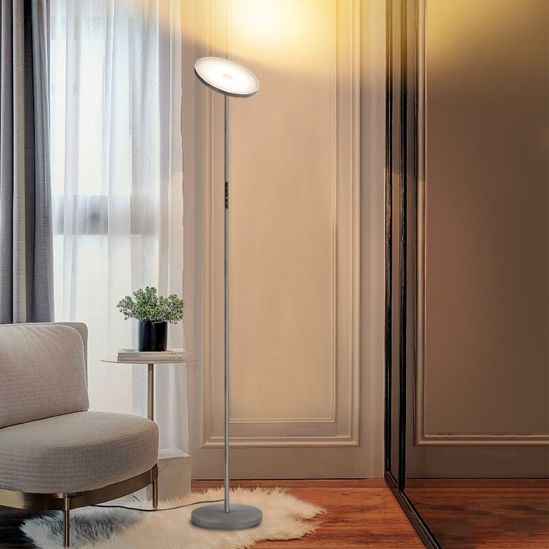 Floor Lamp-LED Modern Torchiere Sky Lamp with 4 Color Temperatures | Bed Bath & Beyond