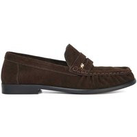 Dune London Women's 'Grisella' Suede Loafers in Brown | Size: 7 | Debenhams UK