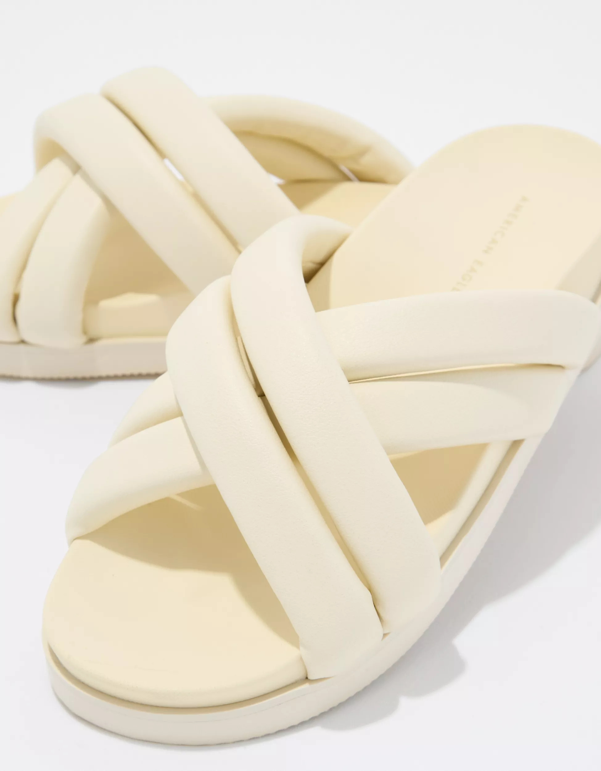 AE Puffy X-Band Sandal | American Eagle Outfitters (US & CA)