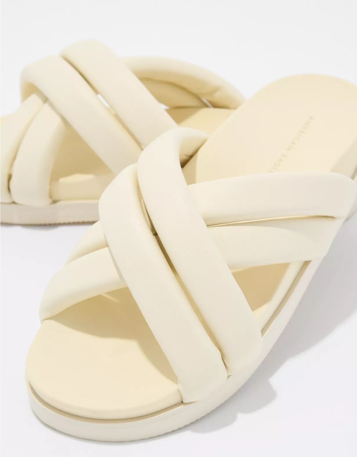AE Puffy X-Band Sandal | American Eagle Outfitters (US & CA)