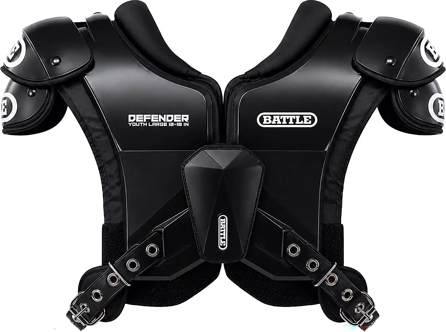 Battle Youth Defender Football Shoulder Pads | DICK'S Sporting Goods