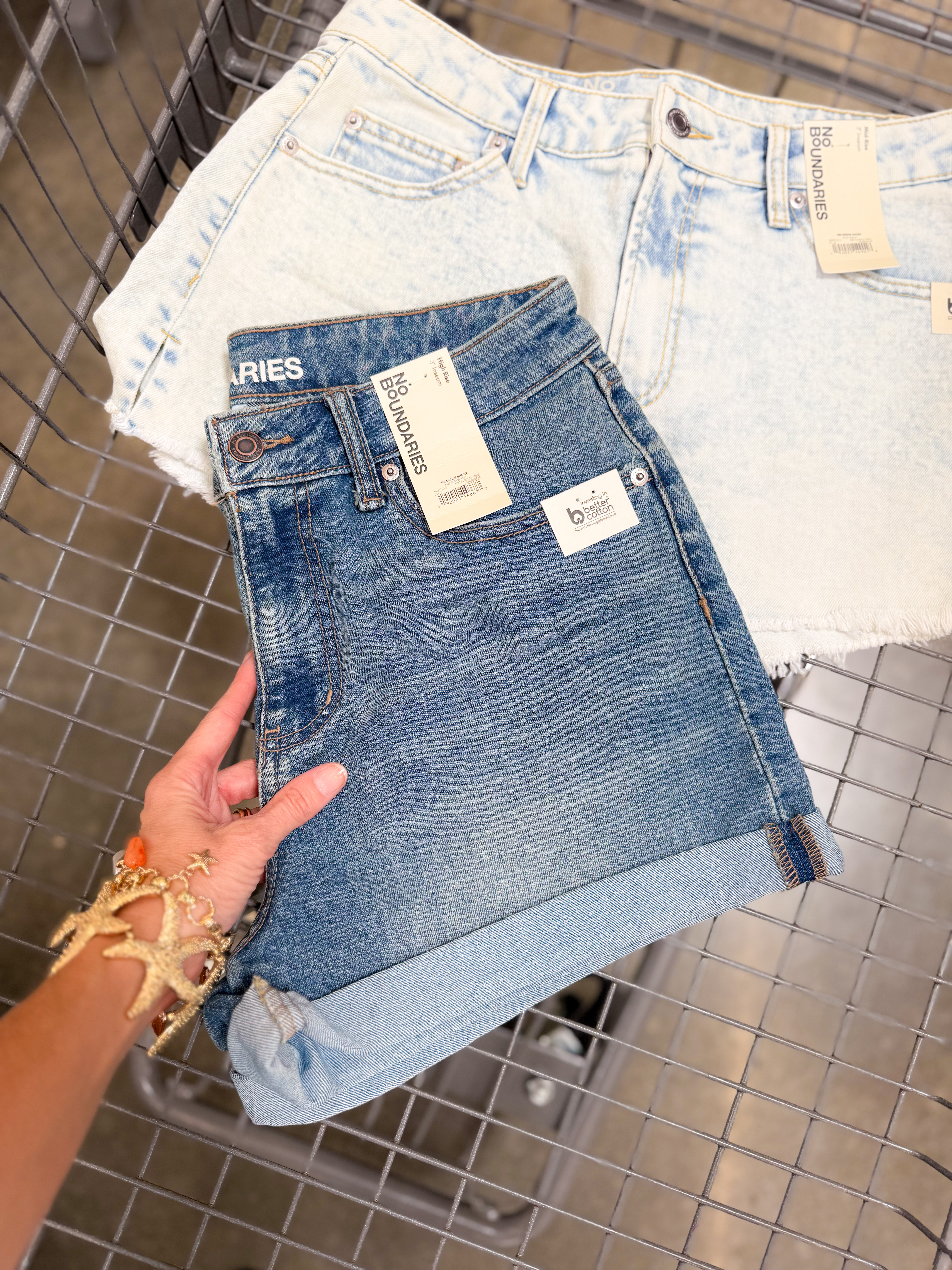 High Rise Denim Rolled Cuff Shorts at Targett

#LTKStyleTip #LTKPetite