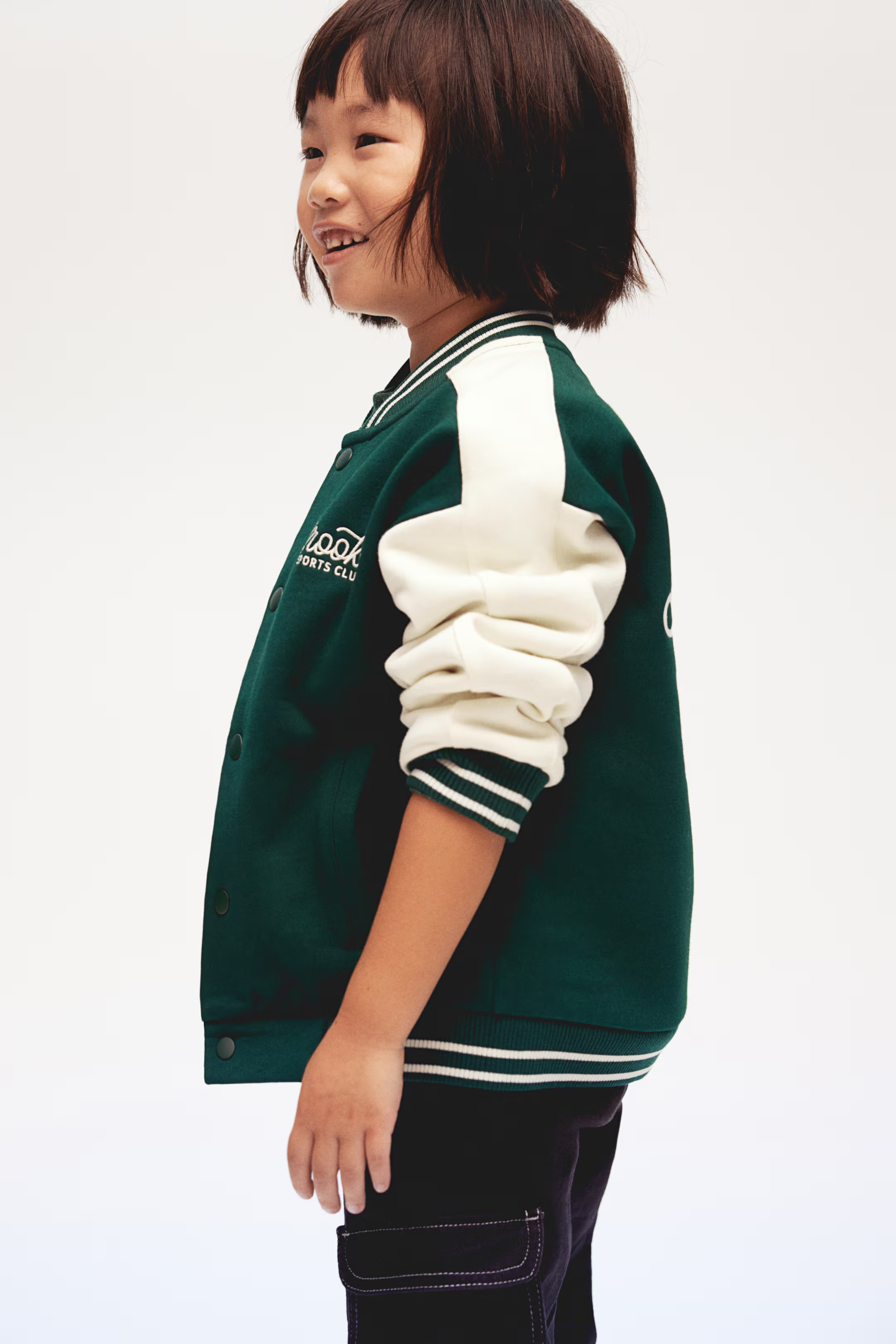 Sweatshirt Baseball Jacket | H&M (US + CA)