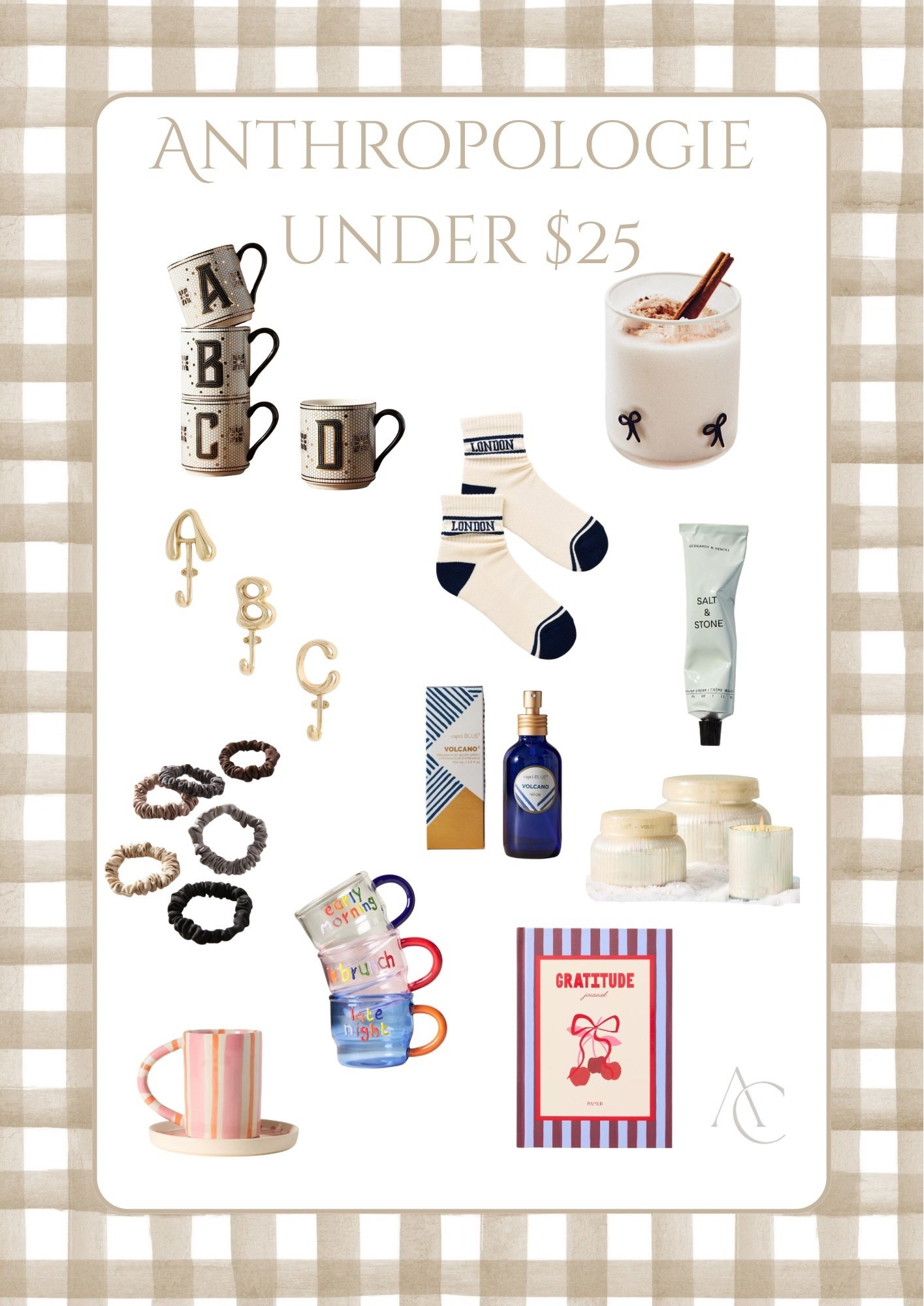 Under $25 gift guide

Gifts for her | gift guide | Christmas gifts | anthropologie | icon glass | socks | candle | mugs | journal 

#LTKFindsUnder50 #LTKGiftGuide #LTKHoliday