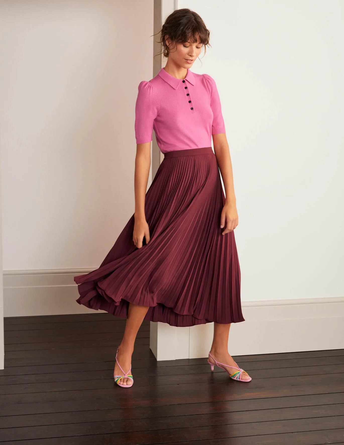 Kristen Pleated Skirt | Boden (US)