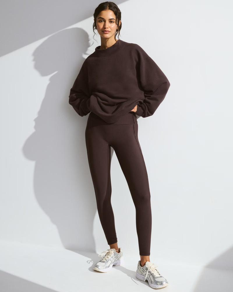 Women's YPB On The Go Mockneck | Women's Tops | Abercrombie.com | Abercrombie & Fitch (US)