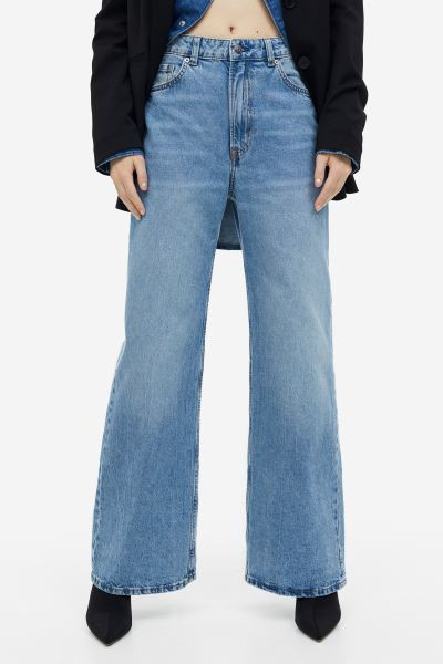 Wide High Jeans | H&M (UK, MY, IN, SG, PH, TW, HK)