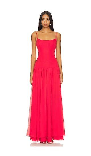 Giulia Gown in Red | Revolve Clothing (Global)