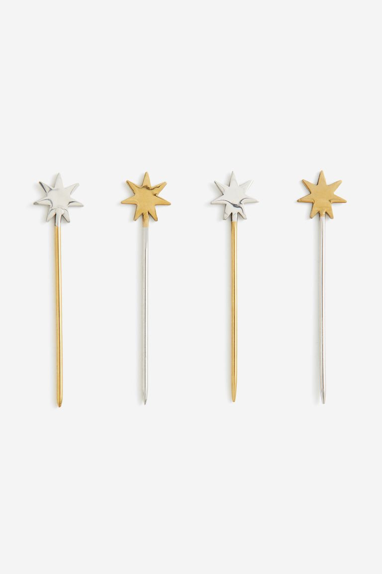 4-pack Metal Food Skewers | H&M (US + CA)