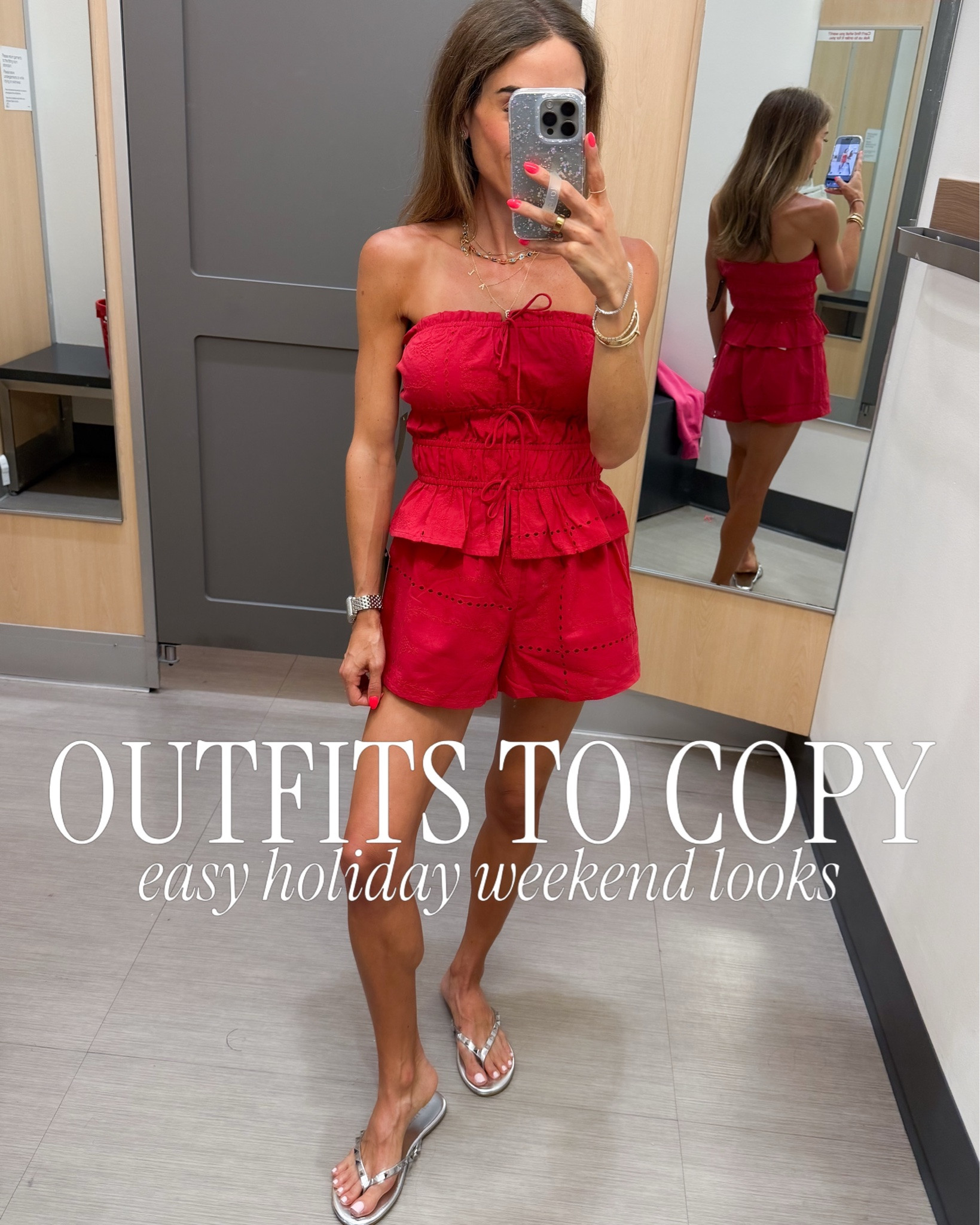 last minute July 4th holiday weekend outfit ideas you can still get in time❤️🤍💙 or wear any time of year. I love anything red and always looks good with a tan ☺️ all petite friendly -  I’m 5’1 fo reference 

Last minute July 4th outfits, Fourth of July outfit ideas, July 4 fashion, patriotic outfit inspiration, red white and blue outfits, summer outfit ideas, BBQ outfit, fireworks outfit, casual summer style, affordable fashion, petite-friendly outfits

#holidayoutfitideas #july4outfits #redwhiteandblue

#LTKPetite #LTKootd
