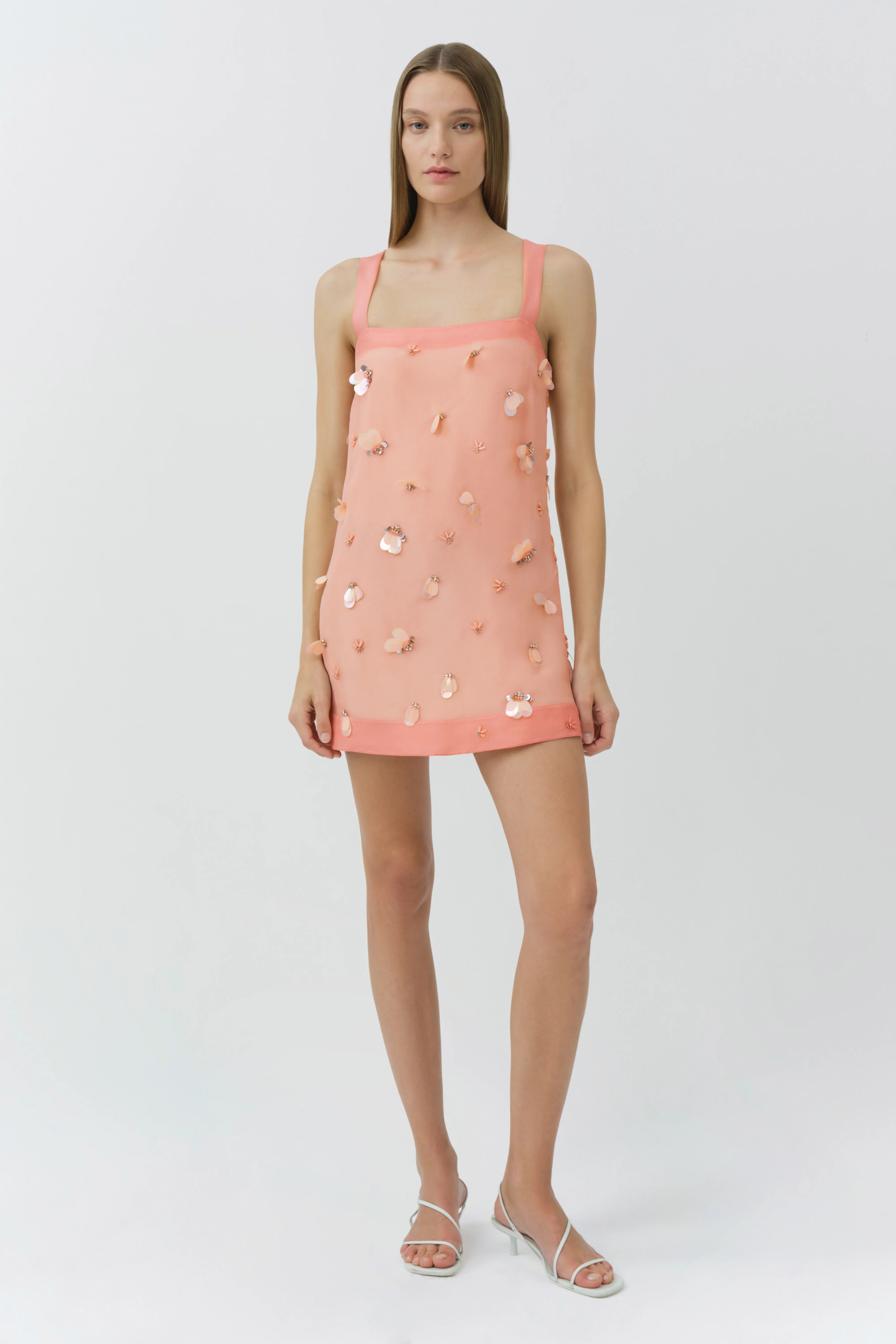 Sumi Embellished Organza Mini Dress | Simkhai
