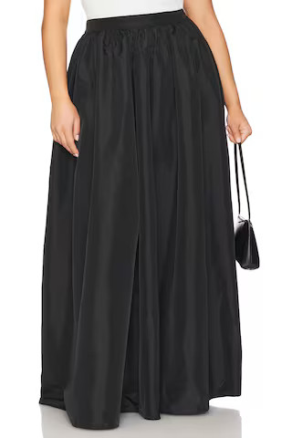 L'Academie by Marianna Raelyn Maxi Skirt in Black from Revolve.com | Revolve Clothing (Global)