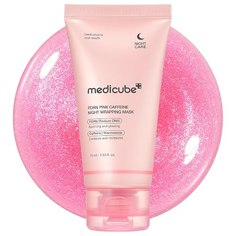 medicube Wrapping Mask PDRN Caffeine - Overnight Peel Off Facial Mask | Amazon (US)