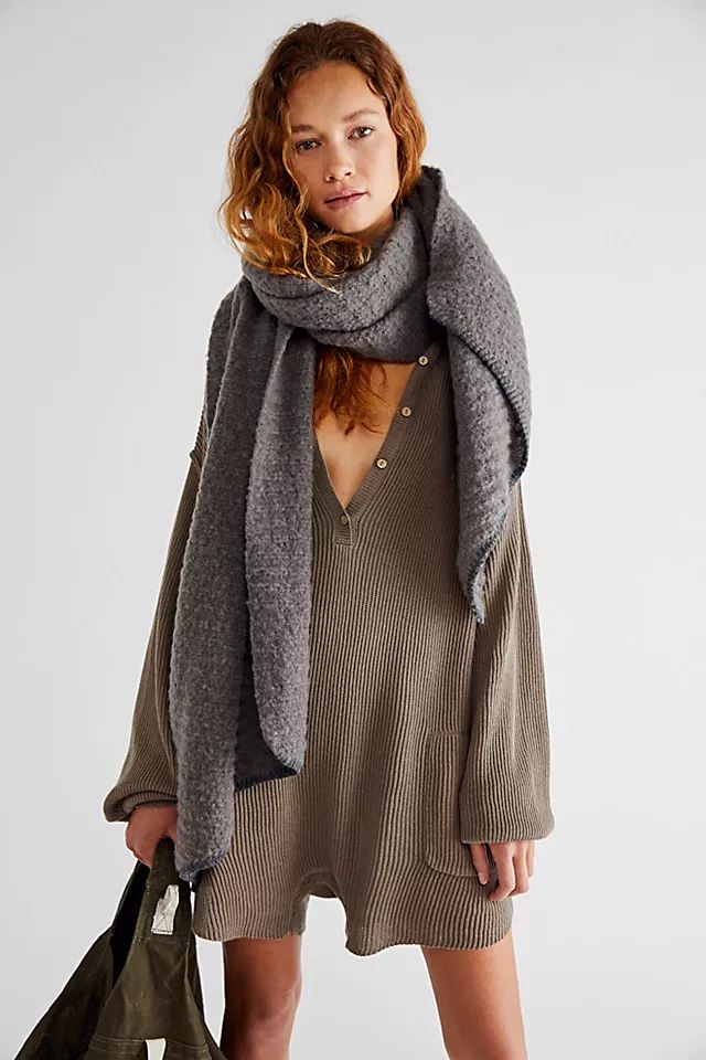 Ripple Recycled Blend Blanket Scarf | Free People (Global - UK&FR Excluded)