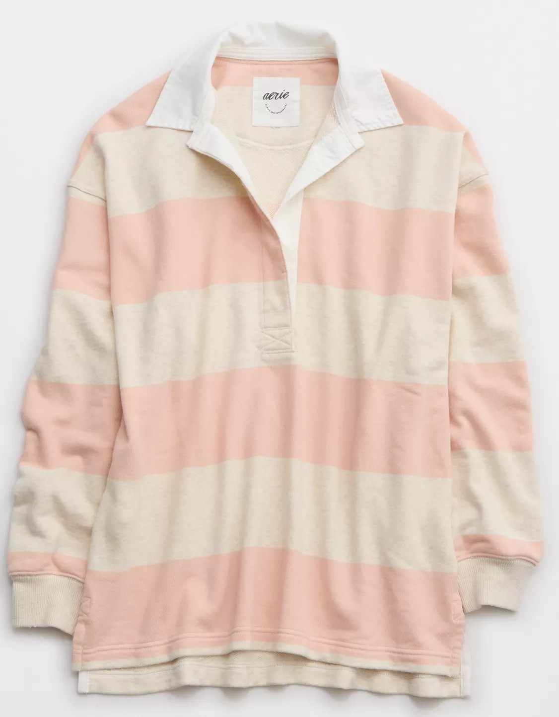 Aerie Prep Rally Rugby Sweatshirt | Aerie