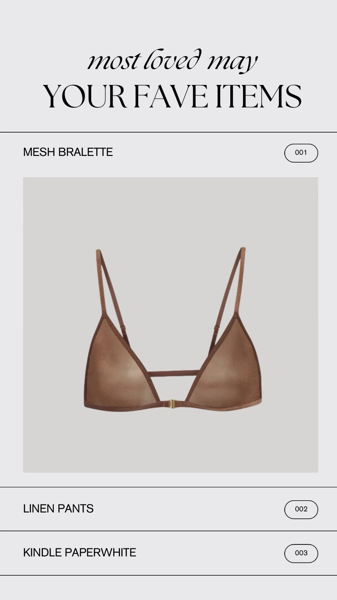 Your most loved: May! Top sellers of the month 🤎

#LTKunder100 #LTKFind #LTKunder50