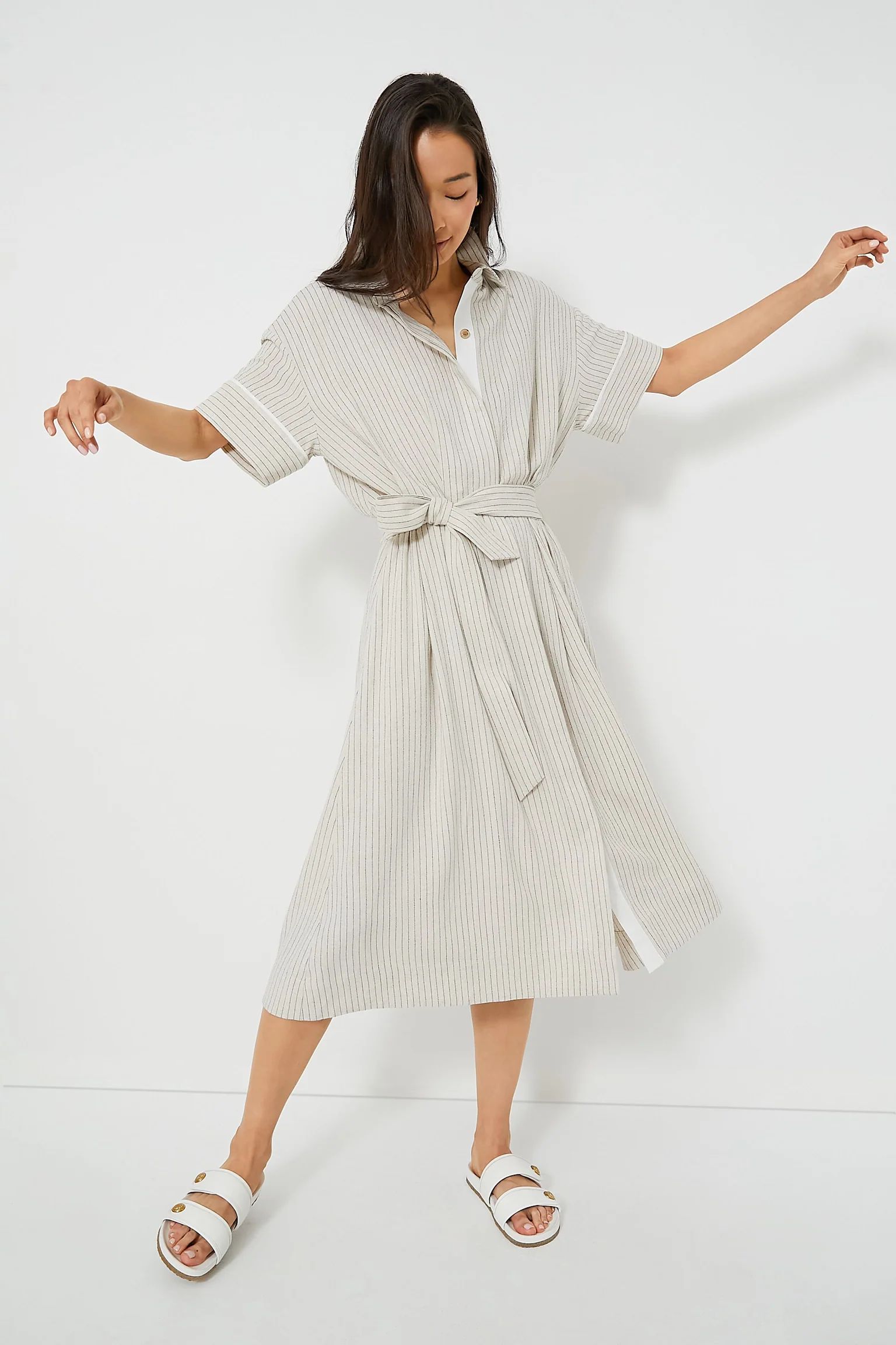 Natural Stripe Kate Dress | Tuckernuck (US)