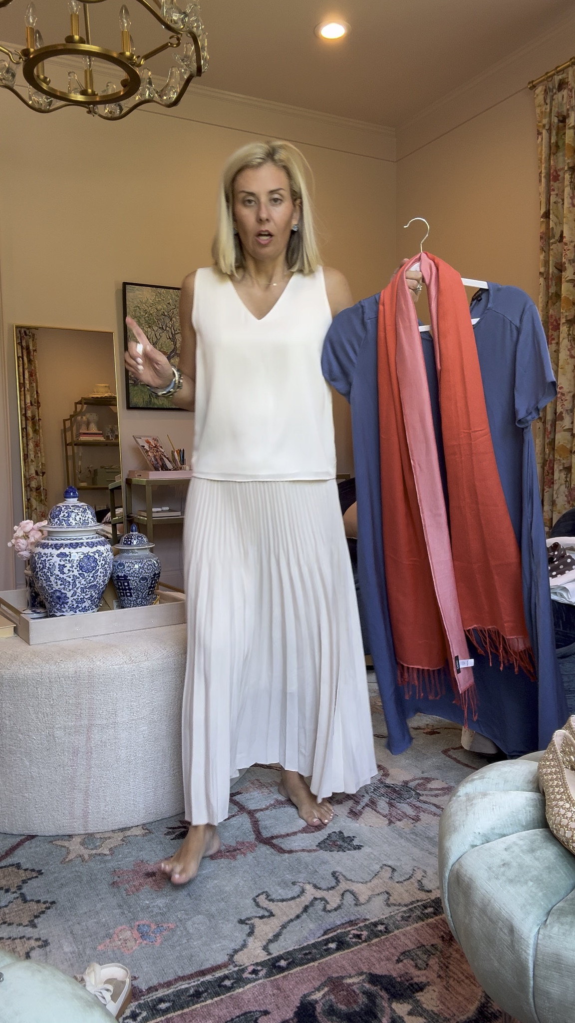 A costal chic party… what to wear?

Xs top, xs skirt
Xs blazer
Xs dress

Yall, it’s washable silk… hello fab!

#LTKTravel #LTKstorytime #LTKootd