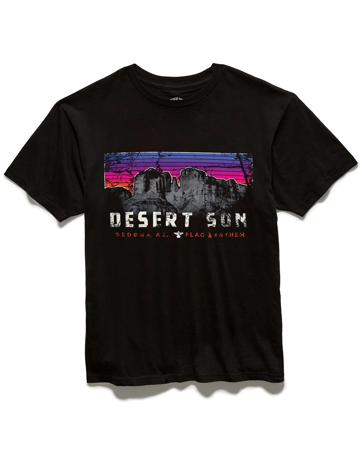 Men's Sedona Sunset Tee Shirt | Large | Black | Flag & Anthem | Flag & Anthem