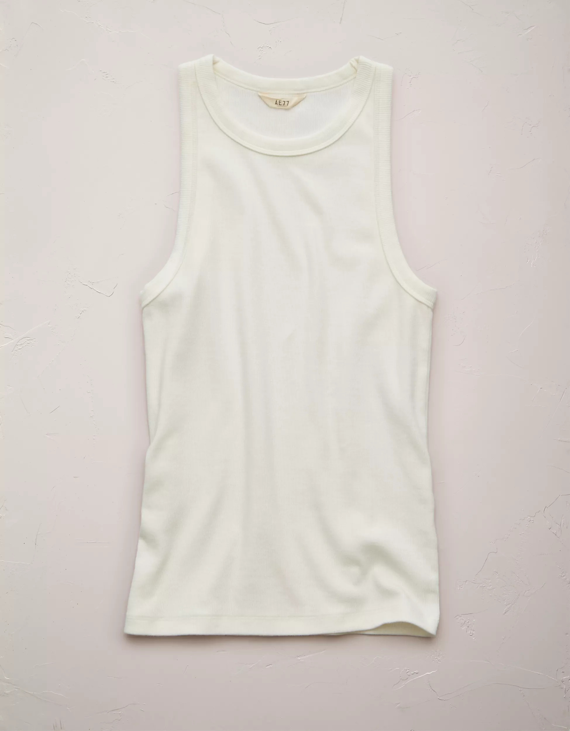 AE77 Premium High Neck Tank Top | American Eagle Outfitters (US & CA)