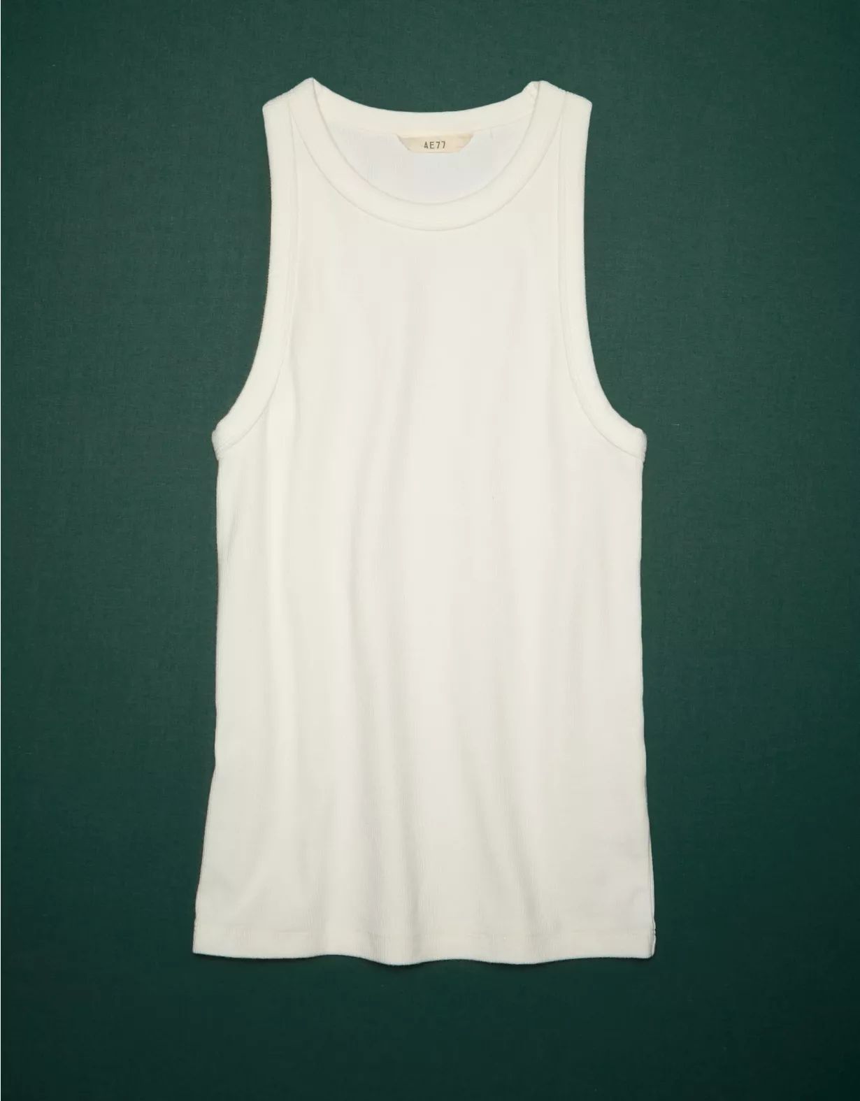 AE77 Premium High Neck Tank Top | American Eagle Outfitters (US & CA)