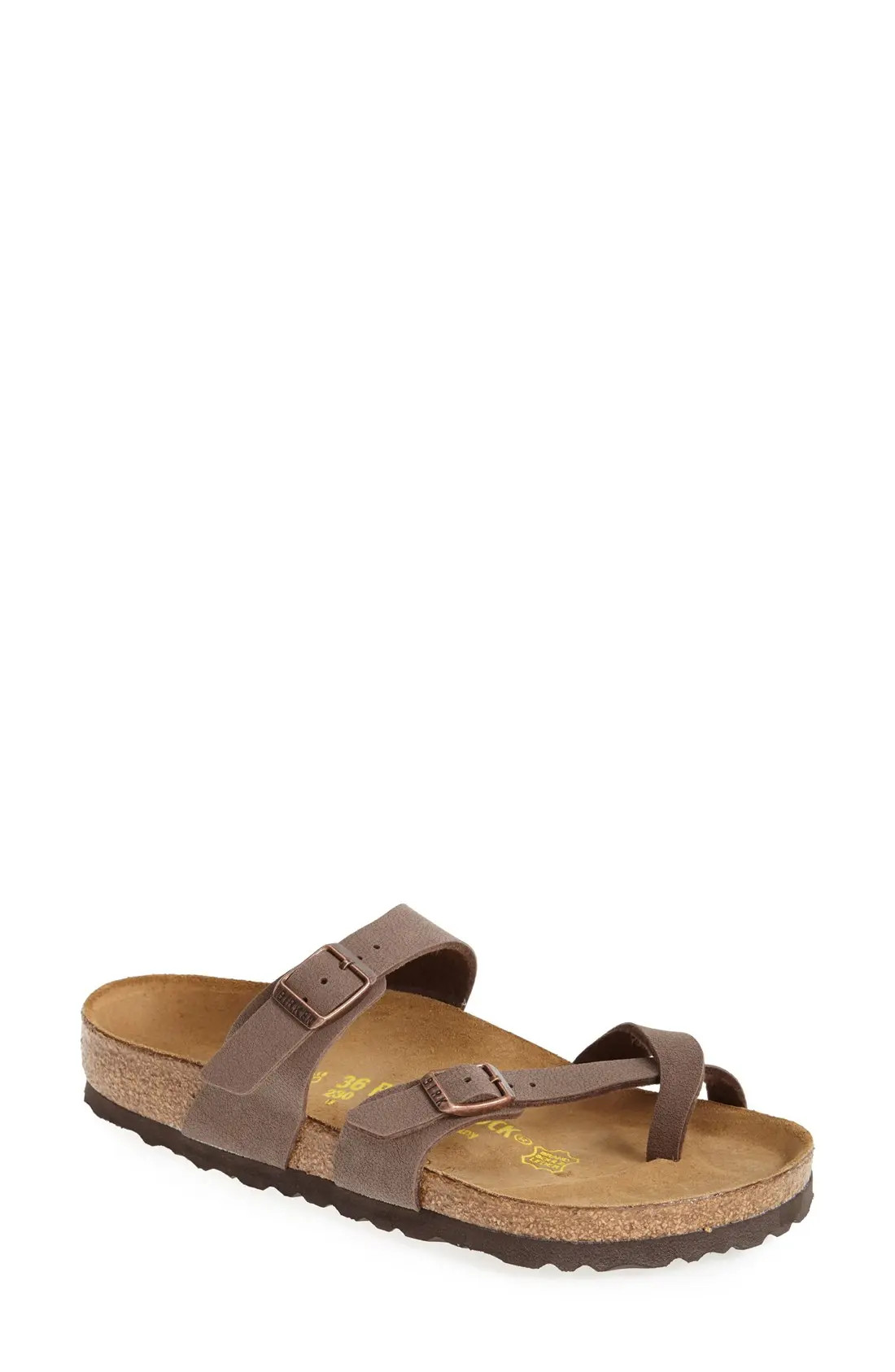 Women's Birkenstock Mayari Birko-Flor Slide Sandal, Size 11-11.5US - Brown | Nordstrom