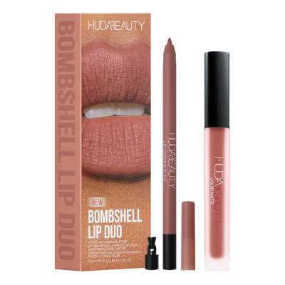 Huda Beauty
             Bombshell Lip Duo - Set | Sephora UK