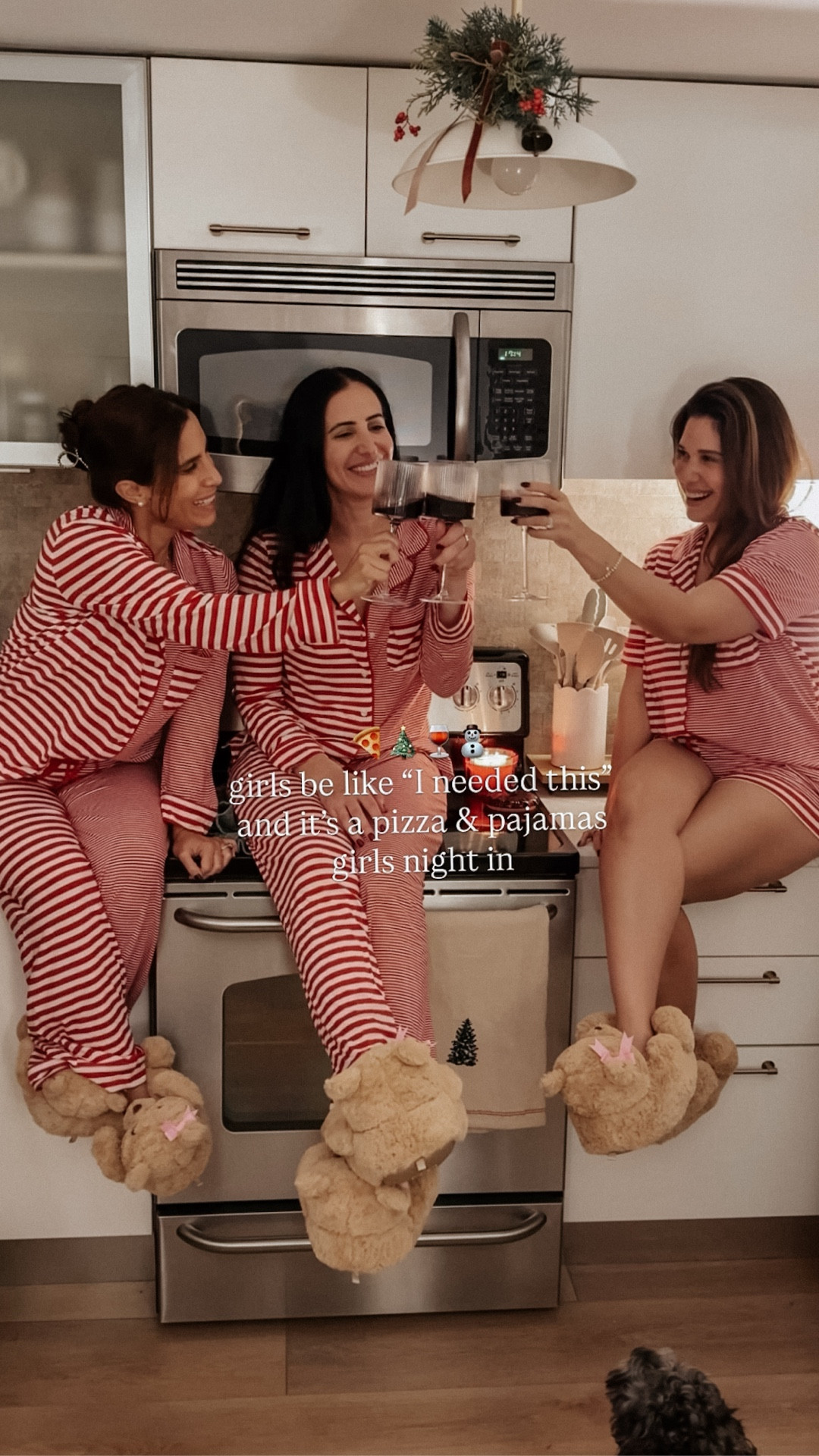 Coziest girls-night finds 🤎✨
We grabbed these matching pajamas from Victoria’s Secret and they are buttery soft. And the teddy bear slippers? Ours are the youth pair from Walmart, but I linked a women’s version from Target too. Everything is so cute and comfy for the holidays! 

#LTKHome #LTKGiftGuide #LTKHoliday