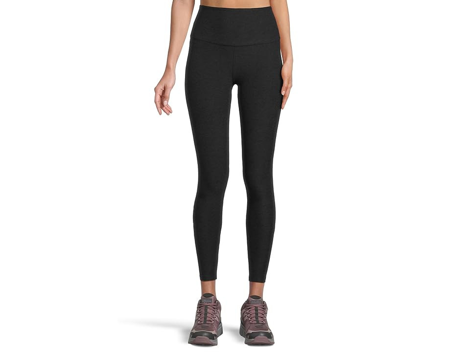 Beyond Yoga Spacedye Caught In The Midi High-Waisted Legging Women's Casual Pants Darkest Night : XS (US Women's 2-4) 24, Polyester/Spandex | Zappos