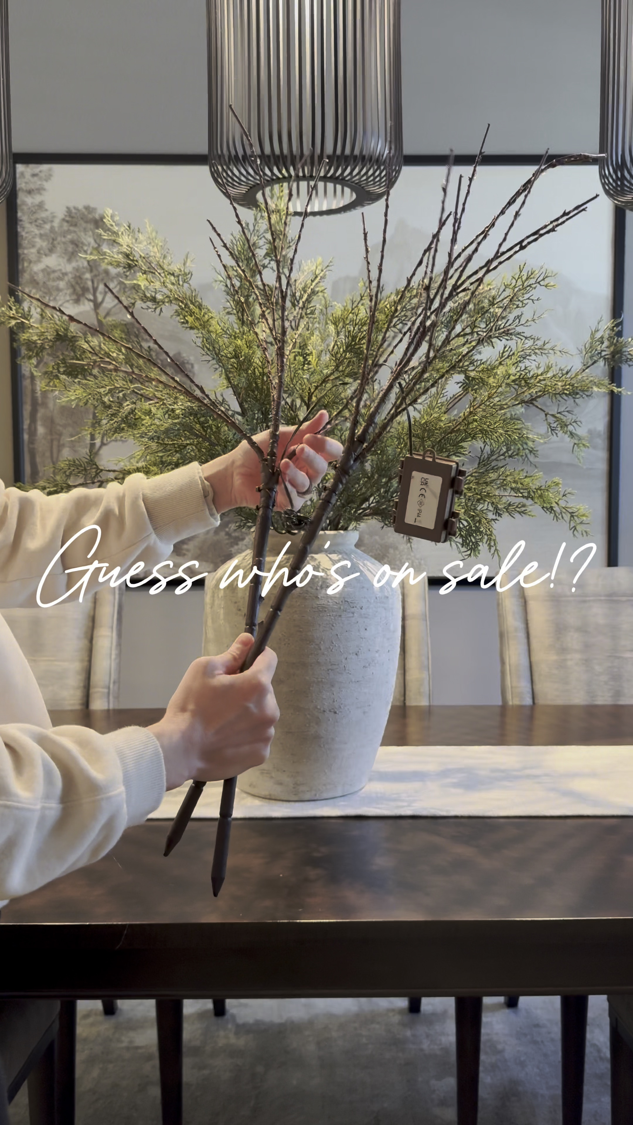 In stock and on sale!! These 32” inch branches with 100 lights went viral and sold out last year so I would grab them soon!! I purchased several brands and these are my favorite!  

#LTKSaleAlert #LTKHoliday #LTKWatchNow