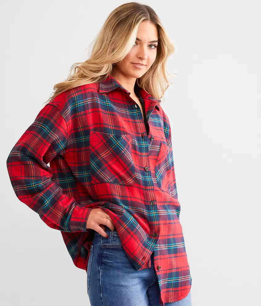 Flannel Boyfriend Shirt | Buckle