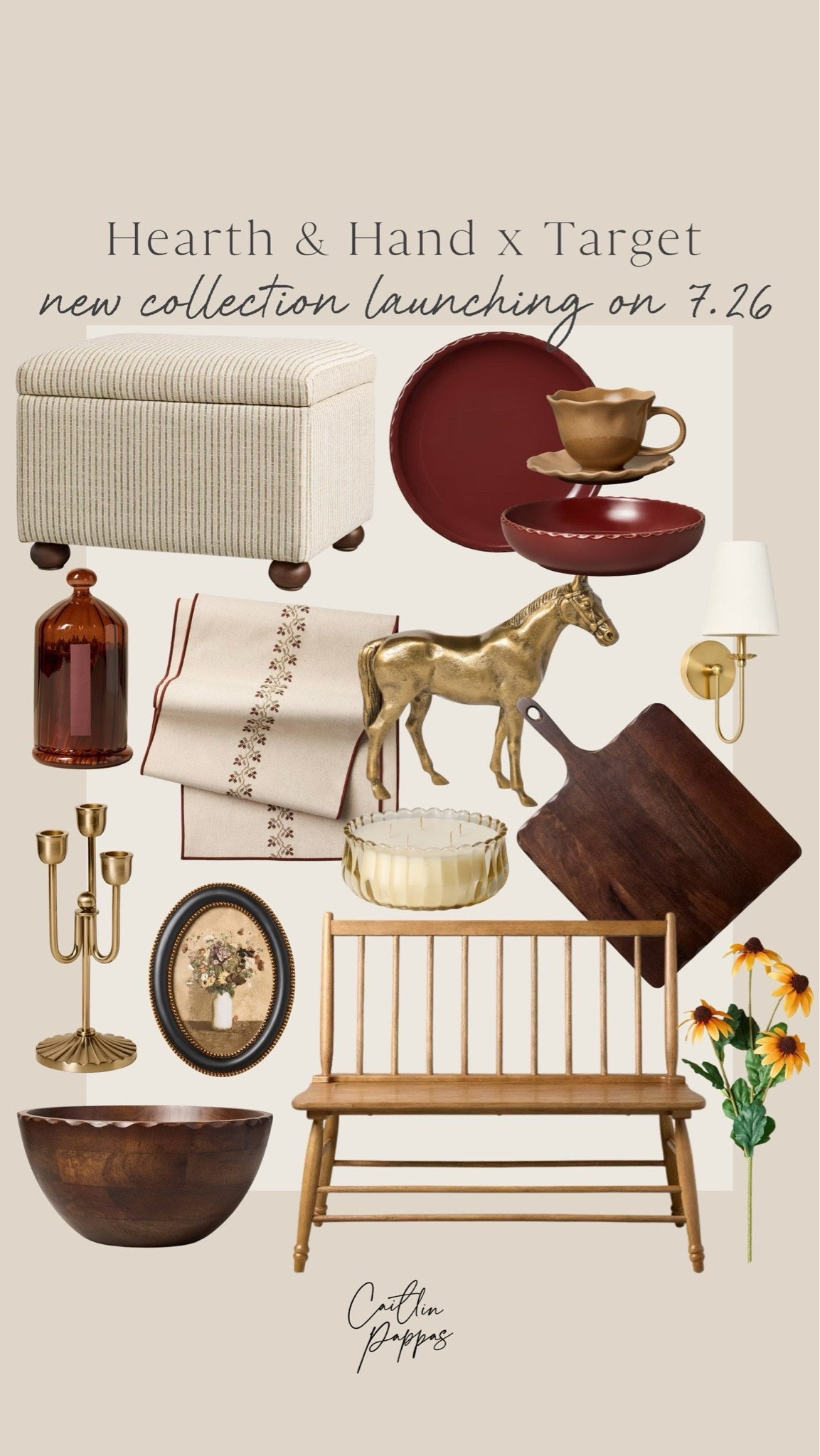The Hearth & Hand x Target new collection launches so soon! 🤎 I’m loving these maroon colors, wooden accents, and pretty decor finds — especially for fall. 🙌🏻

#LTKHome