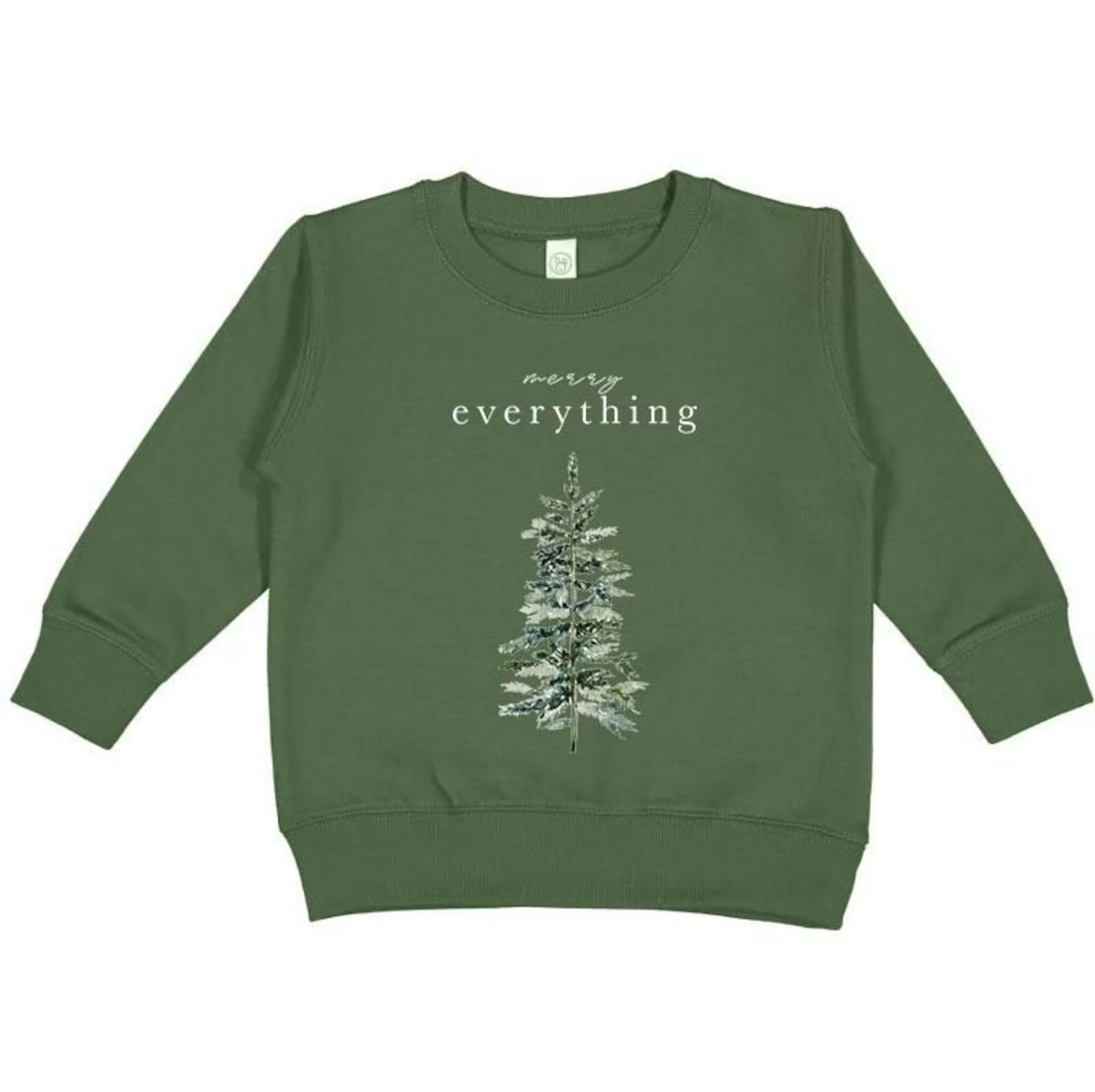 Kids Christmas Sweatshirt Toddler Christmas Sweatshirt - Etsy | Etsy (US)