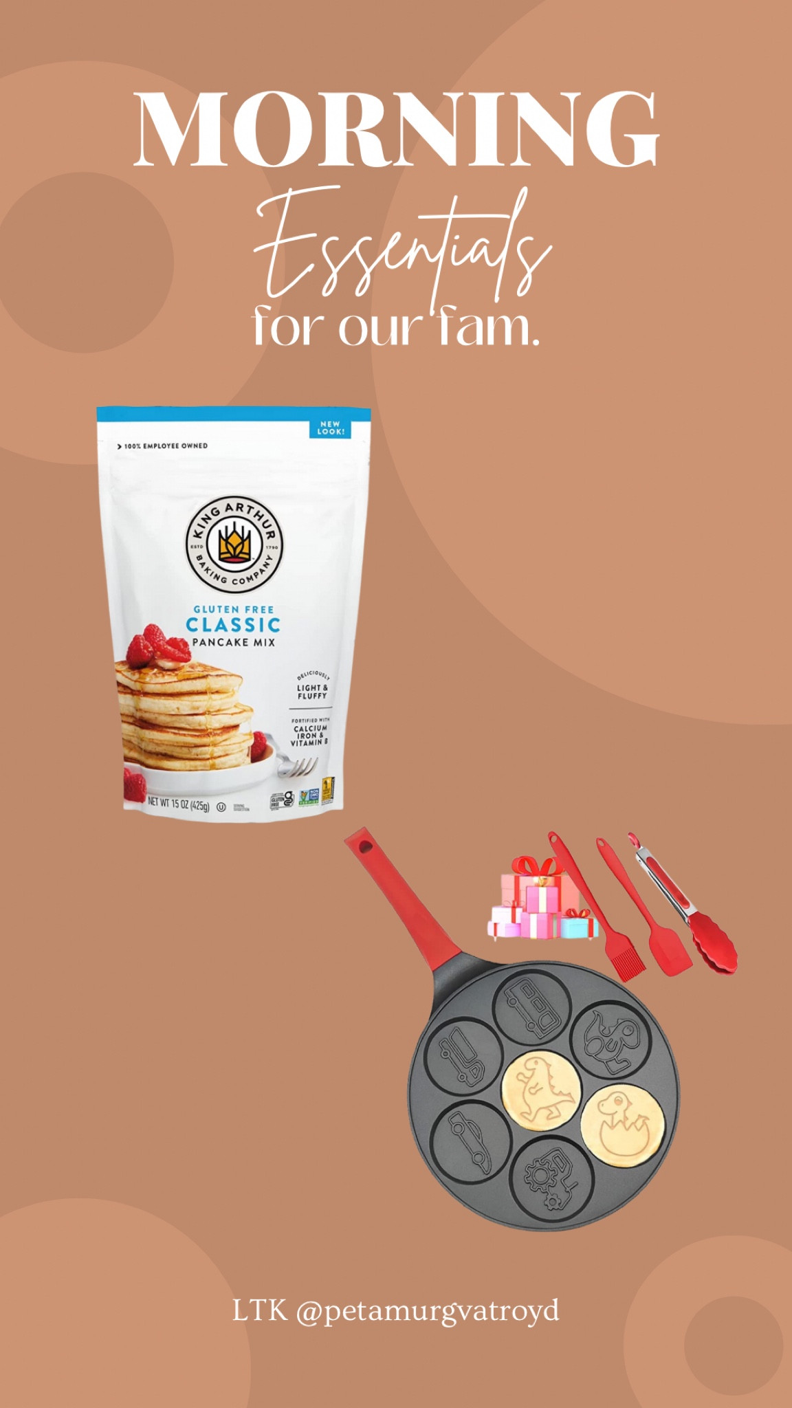 Our family morning essential 🥞 Shai & I love pancakes around here. These are so tasty & from Amazon!! 

#LTKFind #LTKfamily #LTKhome