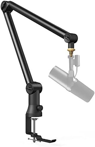 Mic Arm Desk Mount(Longer)for Shure SM7B/MV7/Blue Yeti/Snowball/AT2020 Mic＆Others,Bietrun Unive... | Amazon (US)