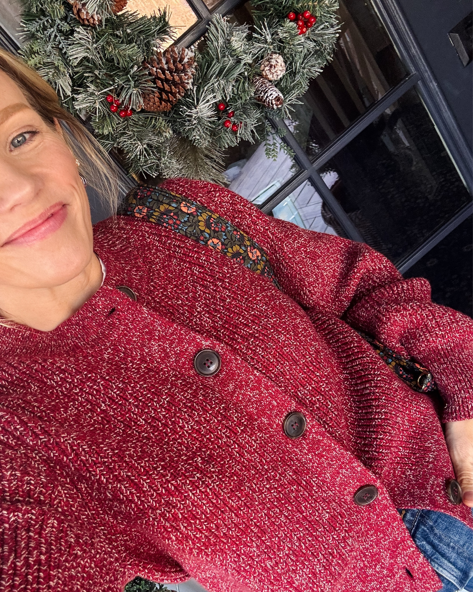 In between a small and xs in Varley and wearing the xs cardigan sweater, also the coordinating sweatpants I have in xs, 25L (5'3") Madewell favorite white tee wearing my regular size small, Agolde Harper crop jeans great fit with the perfect hint of stretch my wash is sold out so linked similar, also the 90's crop I own and love, Clare V everyday tote, Fred Salvador rain resistant boots true to size and very worth it, similar Heaven Mayhem silver earrings, EBY underwear size up to medium, J.Crew socks ~ xo, Claire 

#LTKSeasonal #LTKHoliday #LTKSaleAlert