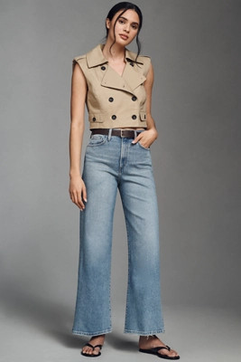 Joe's Jeans Petite Mia High-Rise Wide-Leg Jeans | Anthropologie (US)