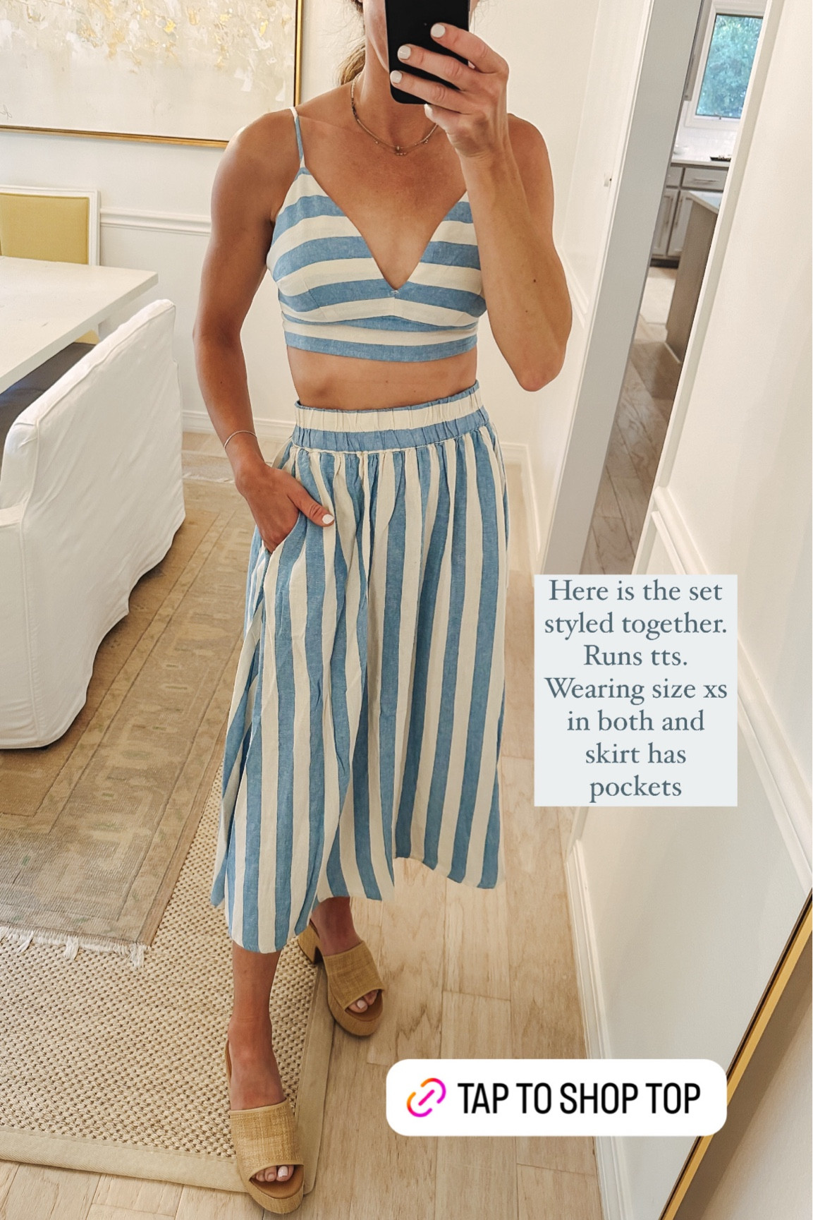 Target linen set perfect for a vacation! Wear the skirt with a white tee or tank 

#LTKStyleTip #LTKOver40 #LTKFindsUnder50