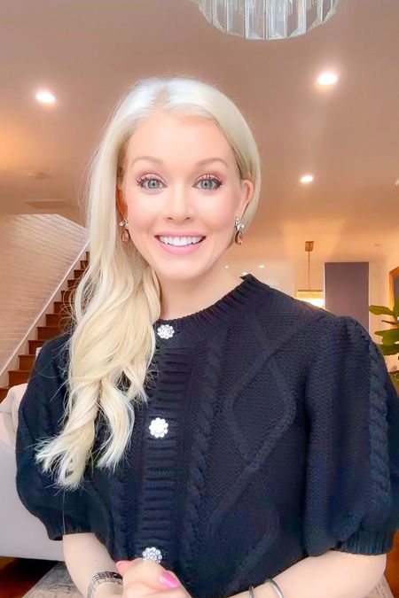 Of all the lines at Tuckernuck, Hyacinth House is definitely the one that I keep returning to again and again.  I’ve styled this puffed sleeve sweater with pink Loren Hope earrings for a little color. 💕

#LTKbeauty #LTKstyletip #LTKSeasonal