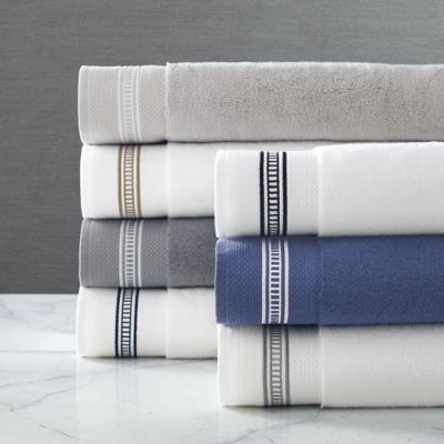 Frontgate Resort Collection™ Ladder Stitch Bath Towels | Frontgate