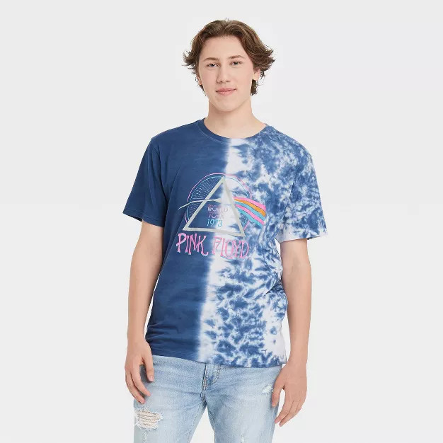 Men's Pink Floyd Short Sleeve Graphic T-Shirt - Blue | Target