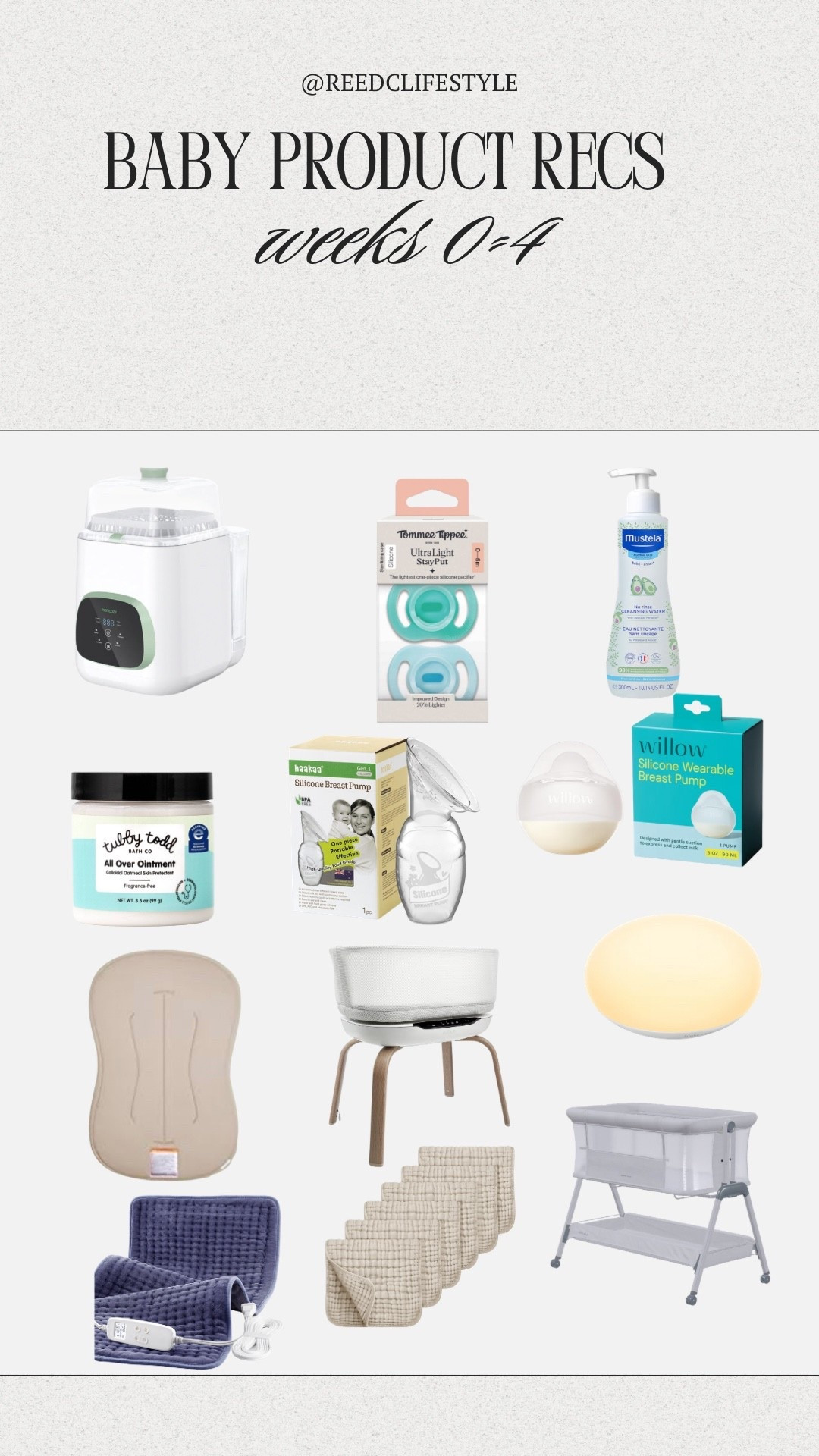 Baby Product Recs for weeks 0-4

#LTKBaby #LTKBump #LTKKids