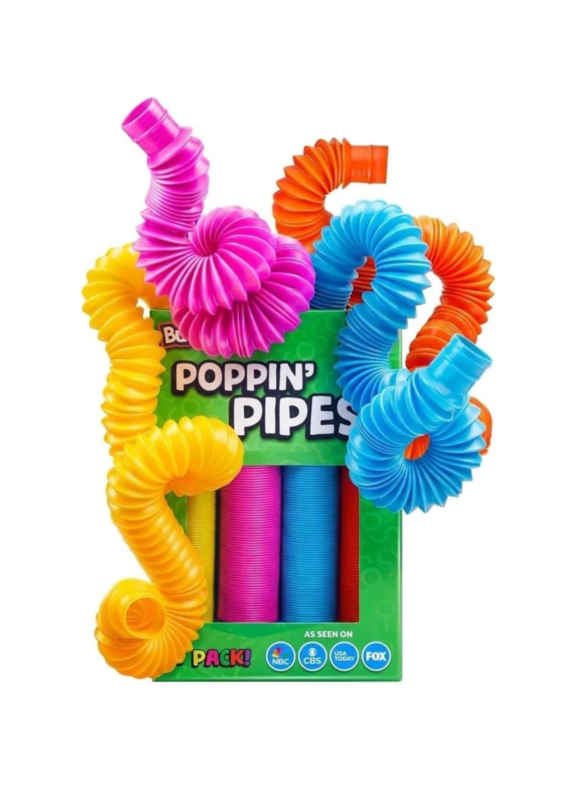 BUNMO Pop Tubes - Sensory Toys - Fidget Toys - Imaginative Play & Stimulating Creative Learning - Hours of Fun for Kids - Tons of Ways to Play - Non-Mouthable Toy 3+ - 8 Pack Large

Toys for on the go and on the plane

#LTKBaby #LTKTravel #LTKKids
