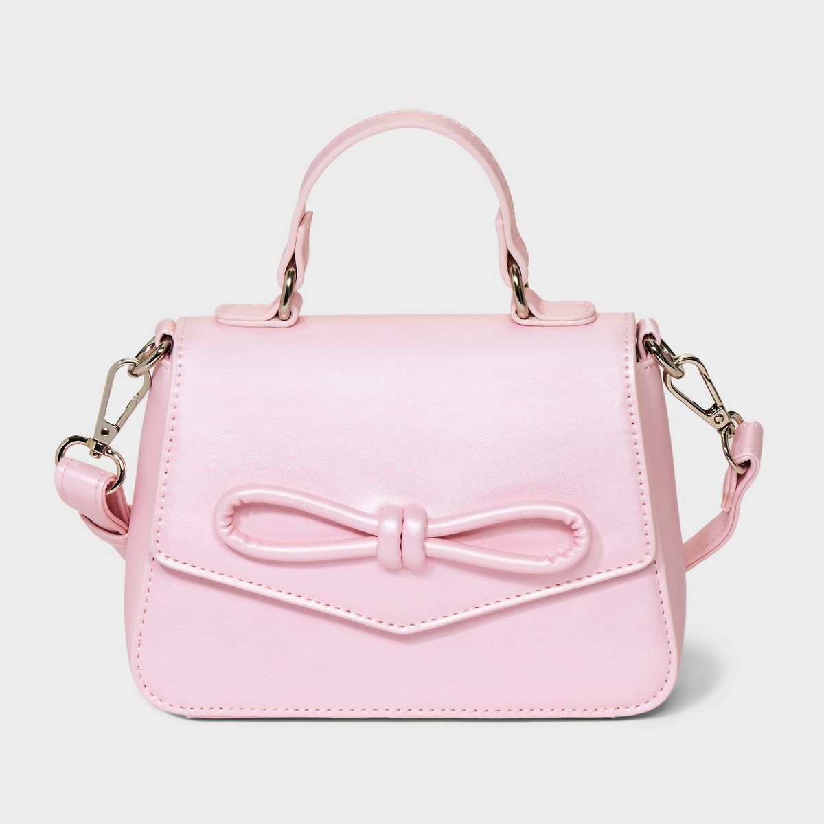 Mini Bow Top Handle Crossbody Bag - Wild Fable™ Pink | Target