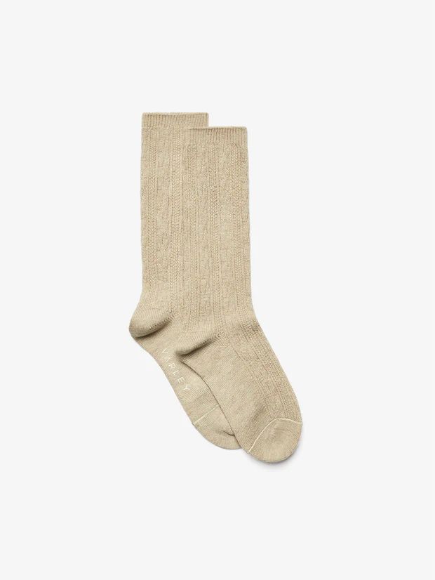 Primrose Plush Cable SockLong and extra soft, our Primrose socks are the perfect addition to your... | Varley USA